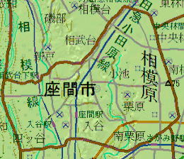 ���Ԏs�̒n�`