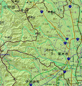 ���؎s�̒n�`