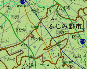 �ӂ��ݖ�s�̒n�`