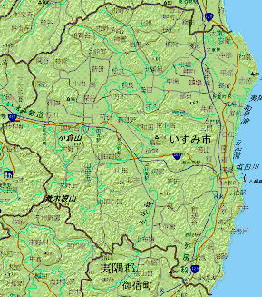 �����ݎs�̒n�`