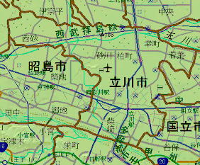 ����s�̒n�`