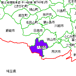 ���Ԏs�̈ʒu