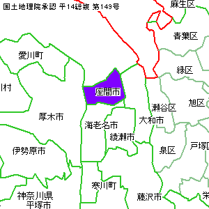 ���Ԏs�̈ʒu